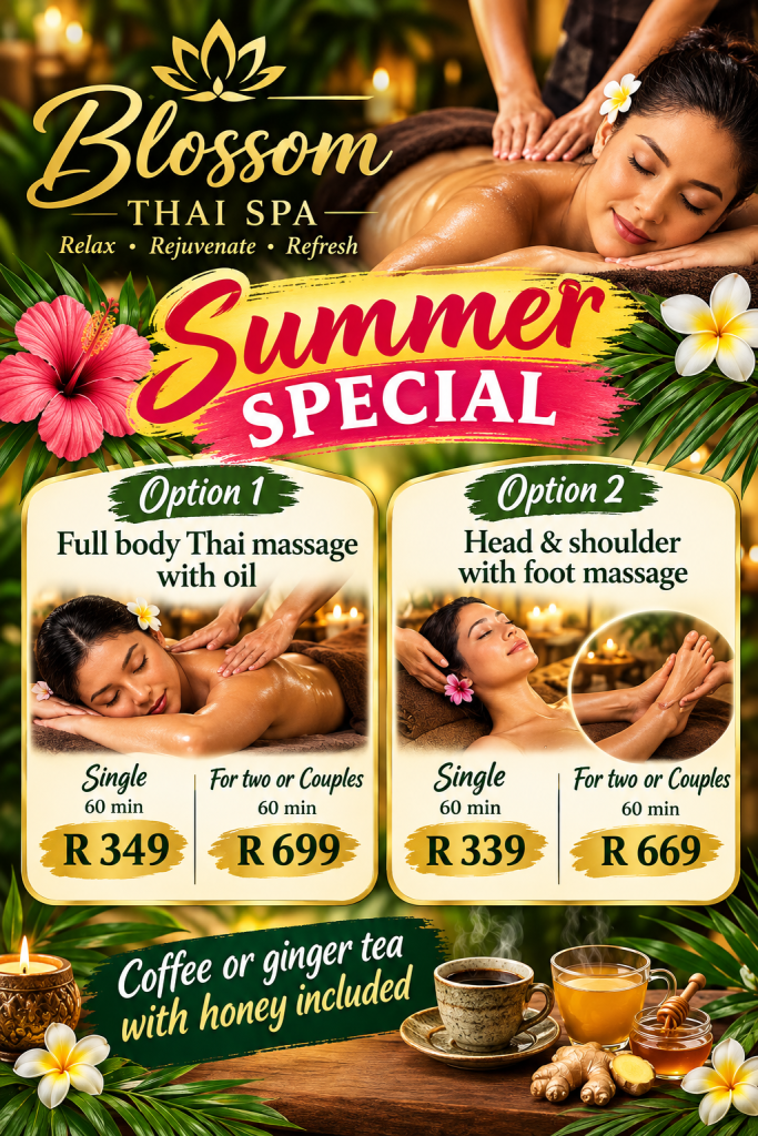 Blossom Thai Spa Summer Special